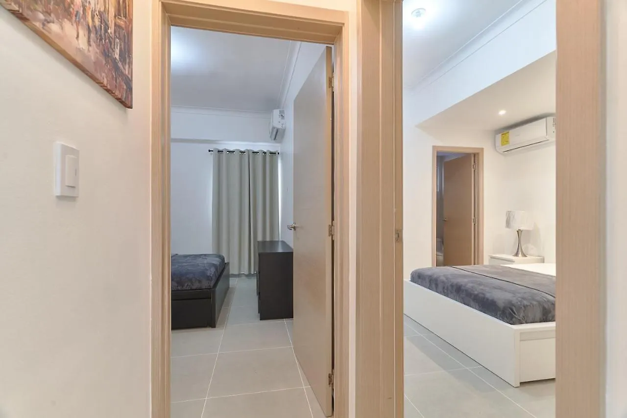 Apartment Dom. Rep. Exclusive 2 Bed Apt. Evaristo Morales Santo Domingo Dominican Republic
